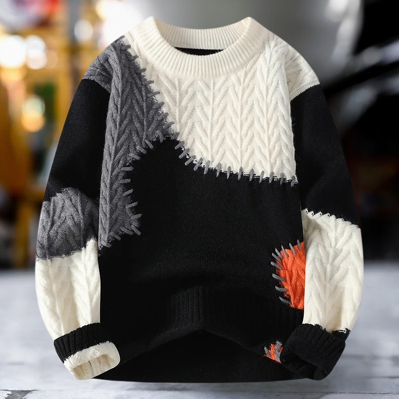 Kresten – Dicker Warmer Wollpullover