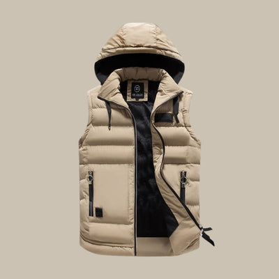 Anthony - Elegante und kuschelige Herren-Kapuzenjacke