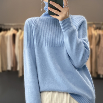 Savera - Rollkragen Pullover Aus Wolle