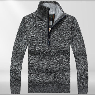 Lewis - Vlies Dicker Halb Reißverschluss Pullover