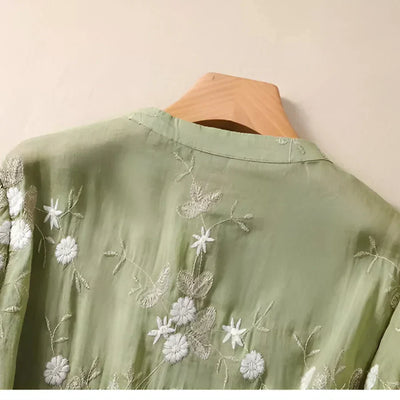 Nanda - Leichte Baumwollbluse