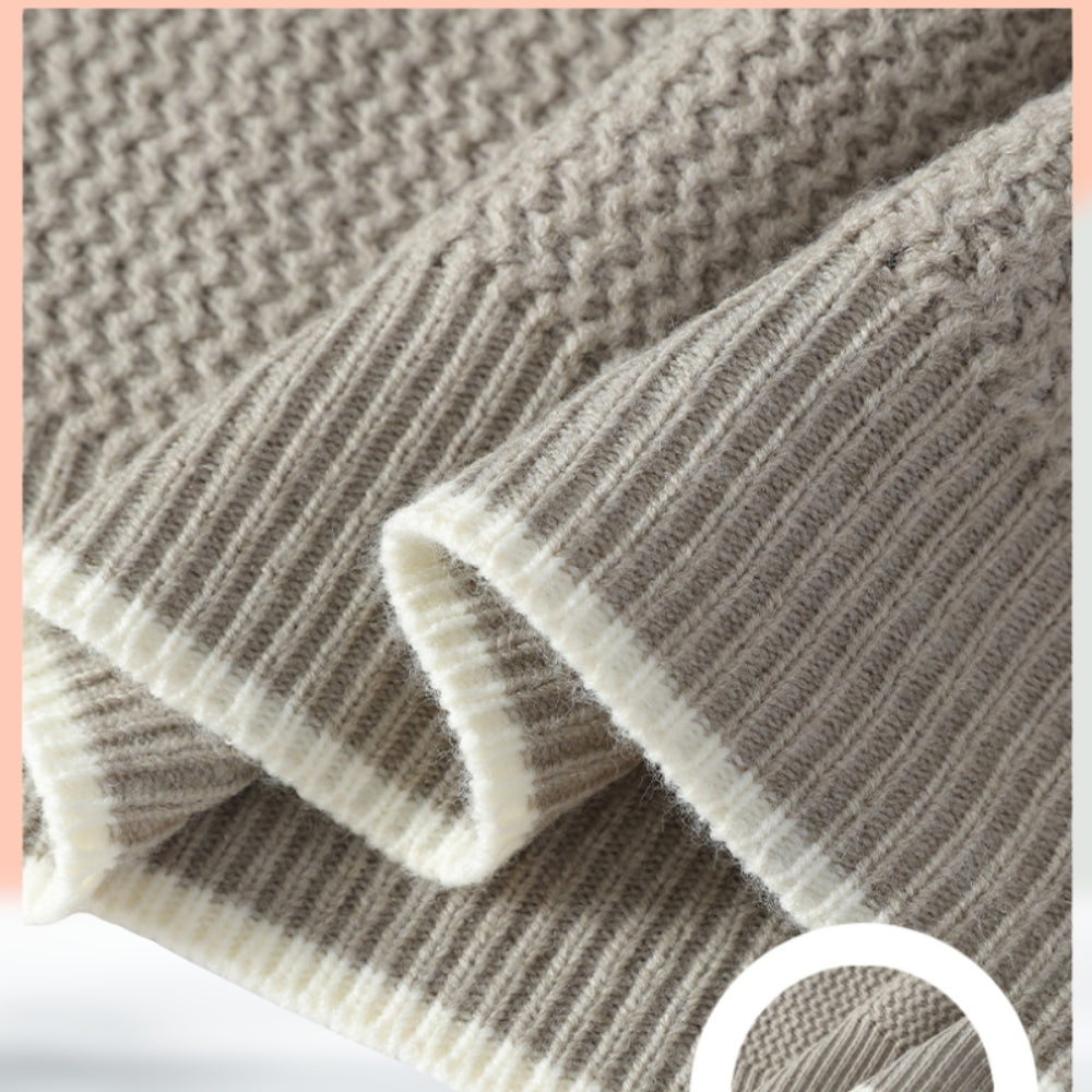 Brendon - Dickes Gestrickt Pullover