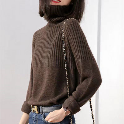 Savera - Rollkragen Pullover Aus Wolle
