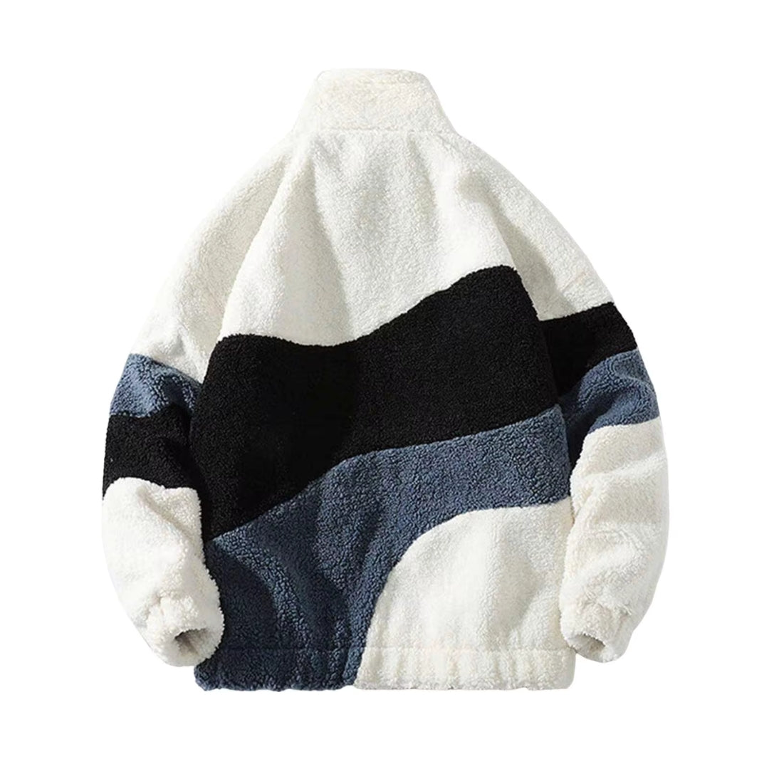 Herren Klassische Fleecejacke | Stehkragen