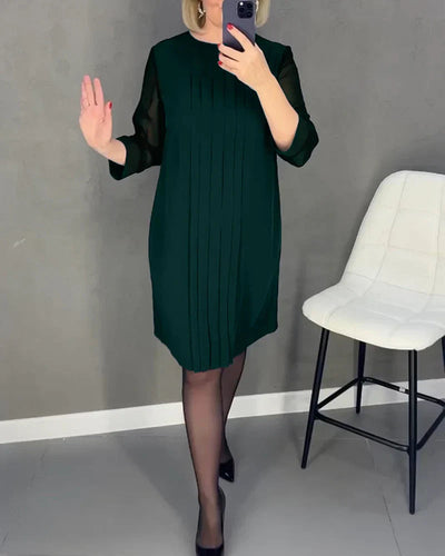 Teona – Elegantes Falten Kleid