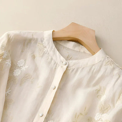 Nanda - Leichte Baumwollbluse