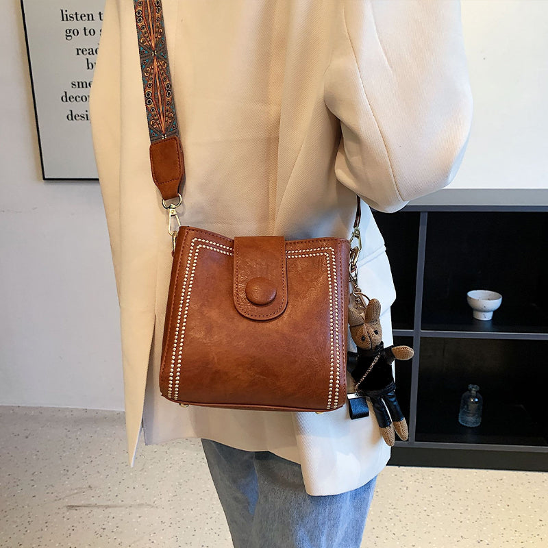 Jodi - Vintage Tasche mit Verstellbarem Schulterriemen