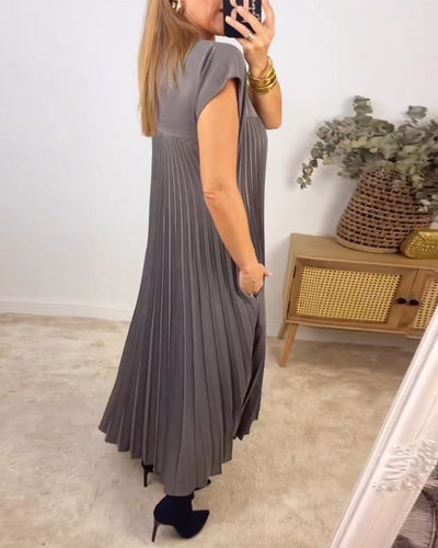 Rachel - Kurzärmeliges Basic-Kleid