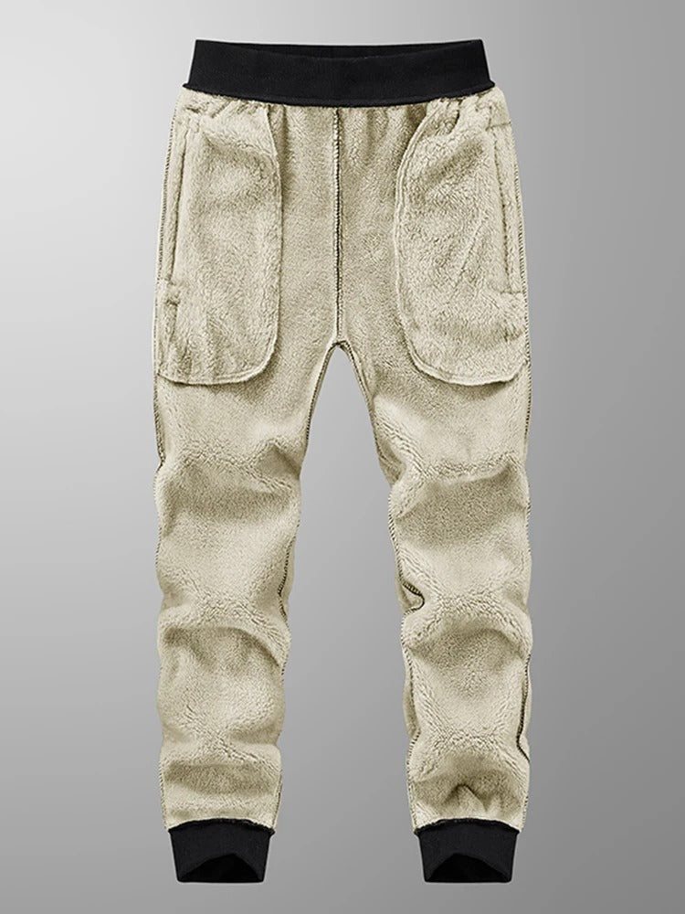 Tarik - Dickes Warm Vlies Jogginghose