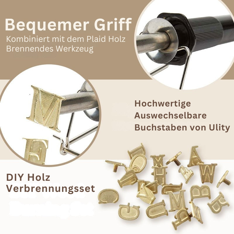 BurnCraft - DIY-Holz Brennende und Schnitzen Satz