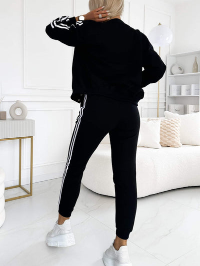 Kendra - Rundhalsausschnitt Jacke und Hose 3 Stück Set