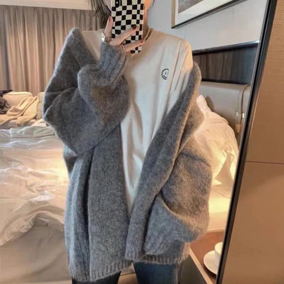 Gemütliche, dicke Brooke Strickjacke für den perfekten Look!