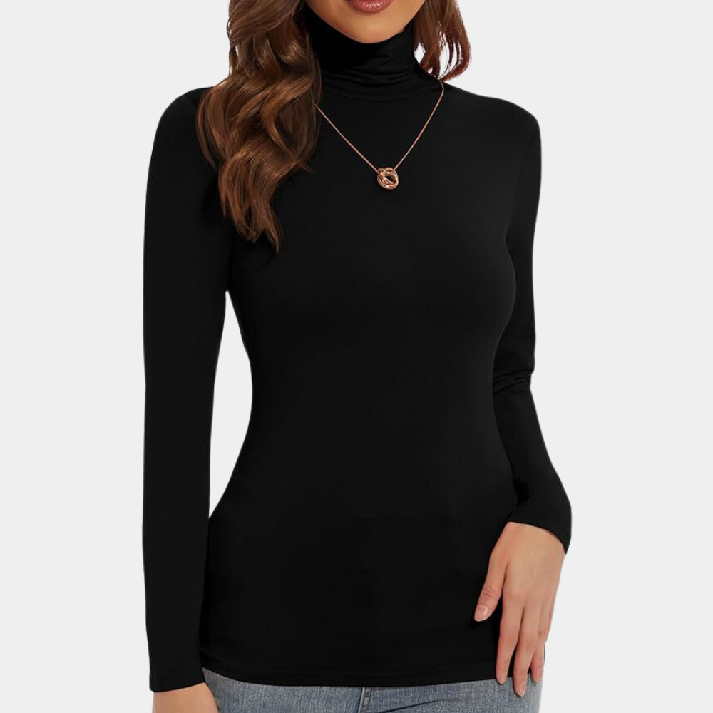 IVYANNA - Eleganter Rollkragenpulli für Frauen