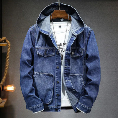 Eddie - Robuste Jacke mit Kapuze für den modernen Mann