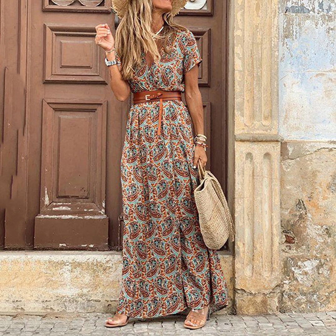 AGNES - Elegantes Boho-Kleid mit Stil und Flair