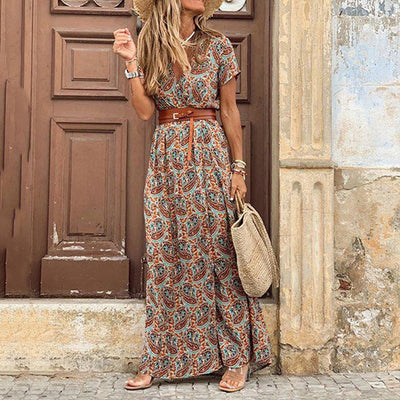AGNES - Elegantes Boho-Kleid mit Stil und Flair