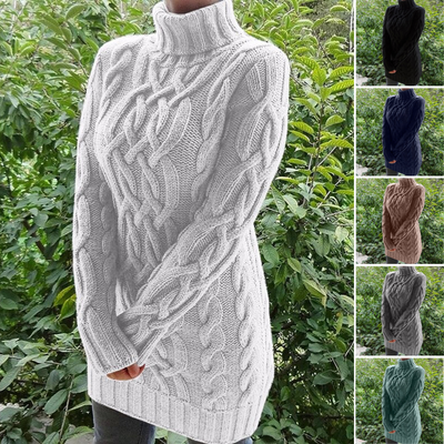 Skyla | Stylischer Damen-Rollkragenpullover für einen trendigen Look
