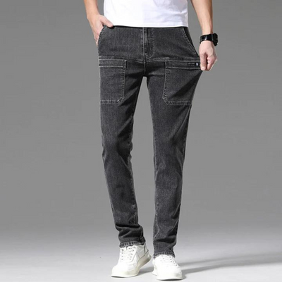 TIBOR - Stylische Multi-Pocket-Jeans für den modernen Mann