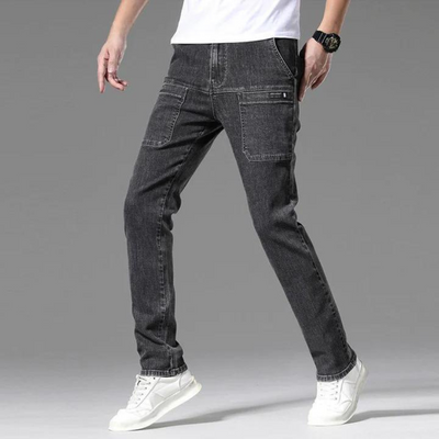 TIBOR - Stylische Multi-Pocket-Jeans für den modernen Mann