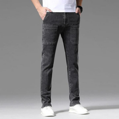 TIBOR - Stylische Multi-Pocket-Jeans für den modernen Mann