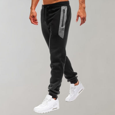 EILO - Stylische Sweathose mit praktischen Reißverschlusstaschen
