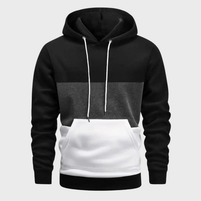 Stylischer Colour Block Hoodie für Männer von Moos