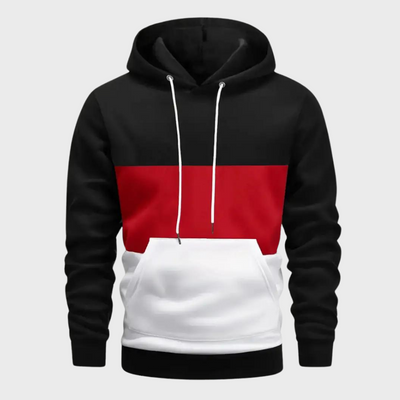 Stylischer Colour Block Hoodie für Männer von Moos