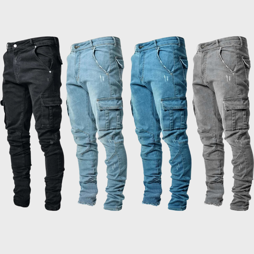 Jakki - Superbequeme Ultra-Stretch-Herrenjeans für die Freizeit