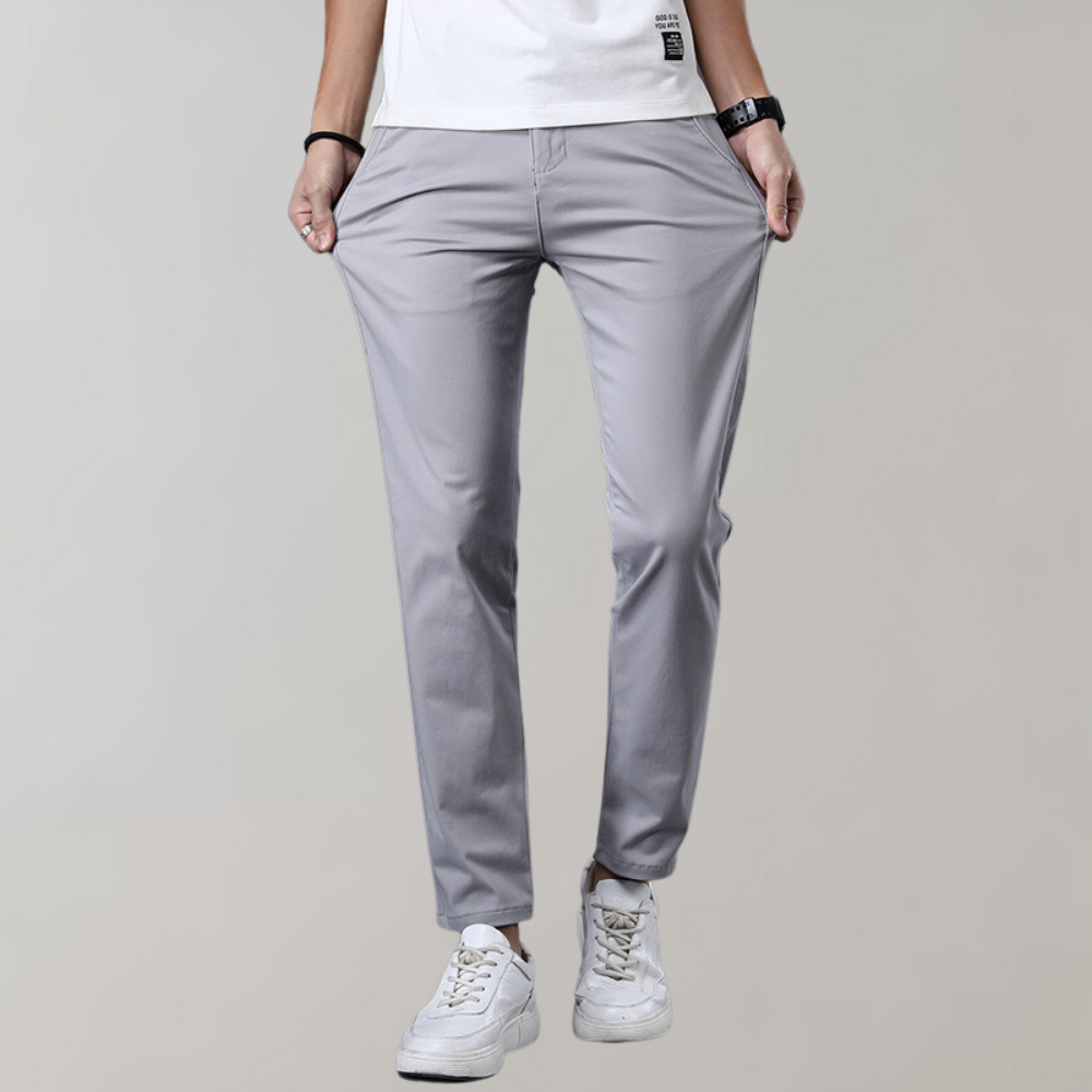 Konrad - Stilvolle Slim Fit Chino Hose für mühelose lässige Eleganz