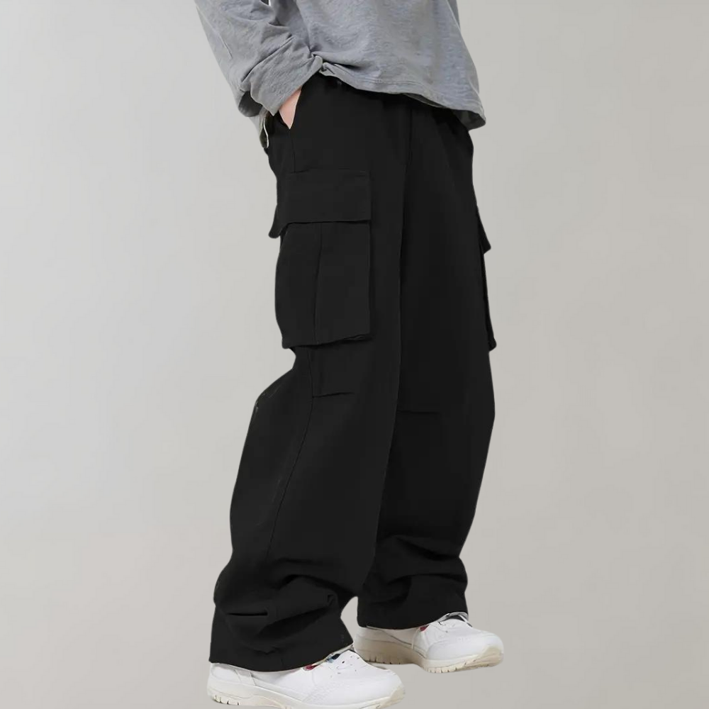 Asger - Stylische Cargohose für Herren mit geradem Bein