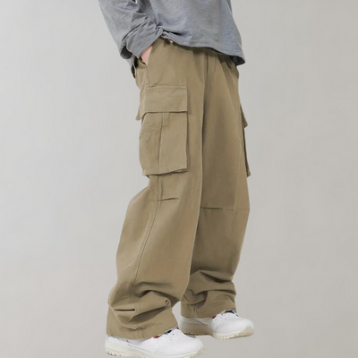 Asger - Stylische Cargohose für Herren mit geradem Bein