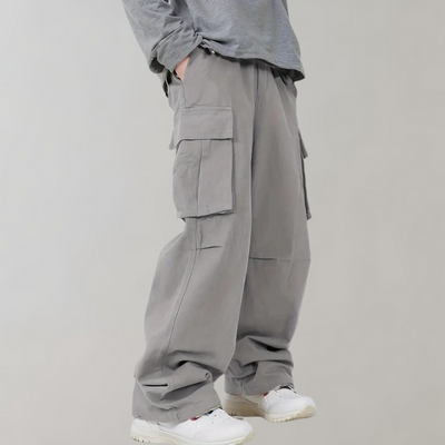 Asger - Stylische Cargohose für Herren mit geradem Bein