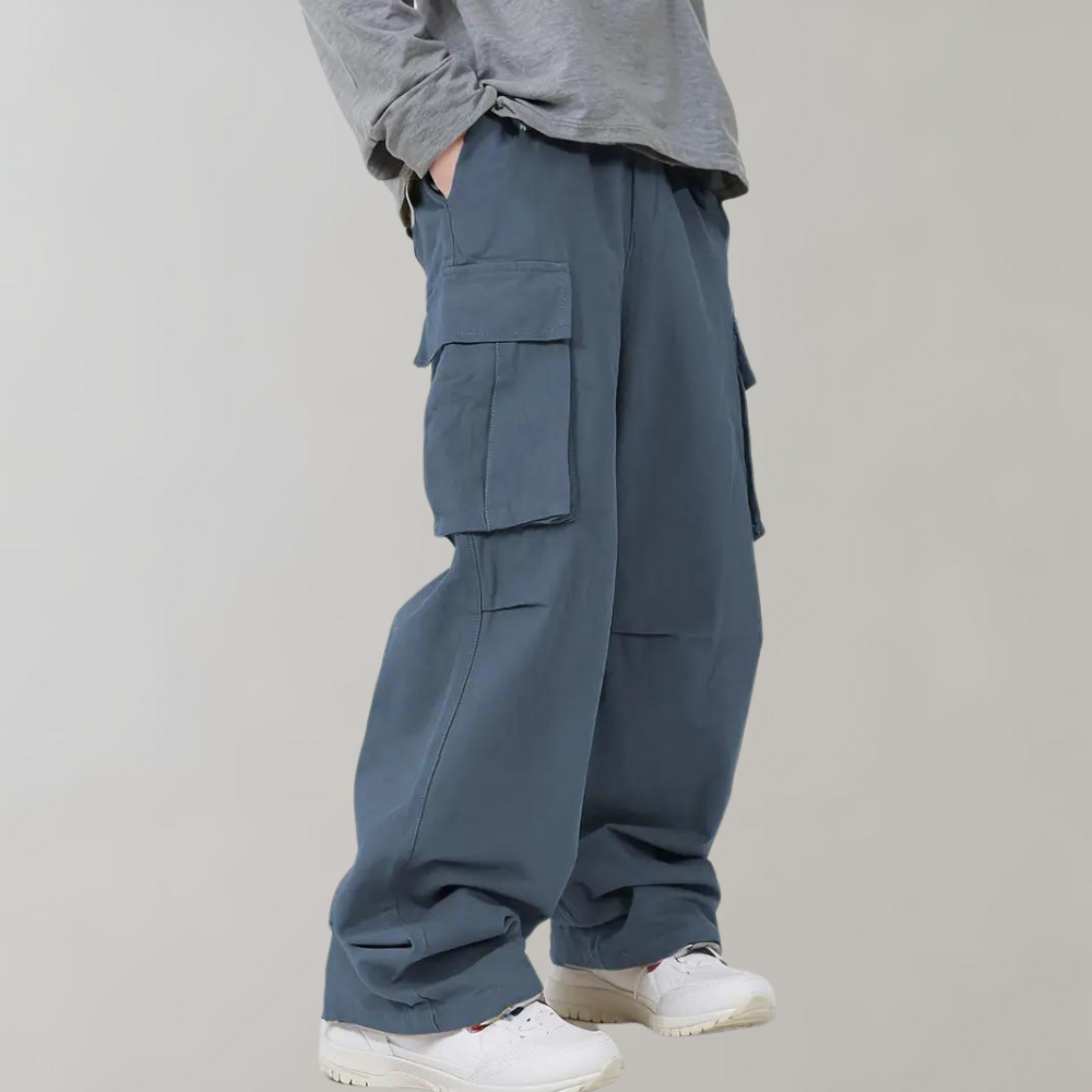 Asger - Stylische Cargohose für Herren mit geradem Bein