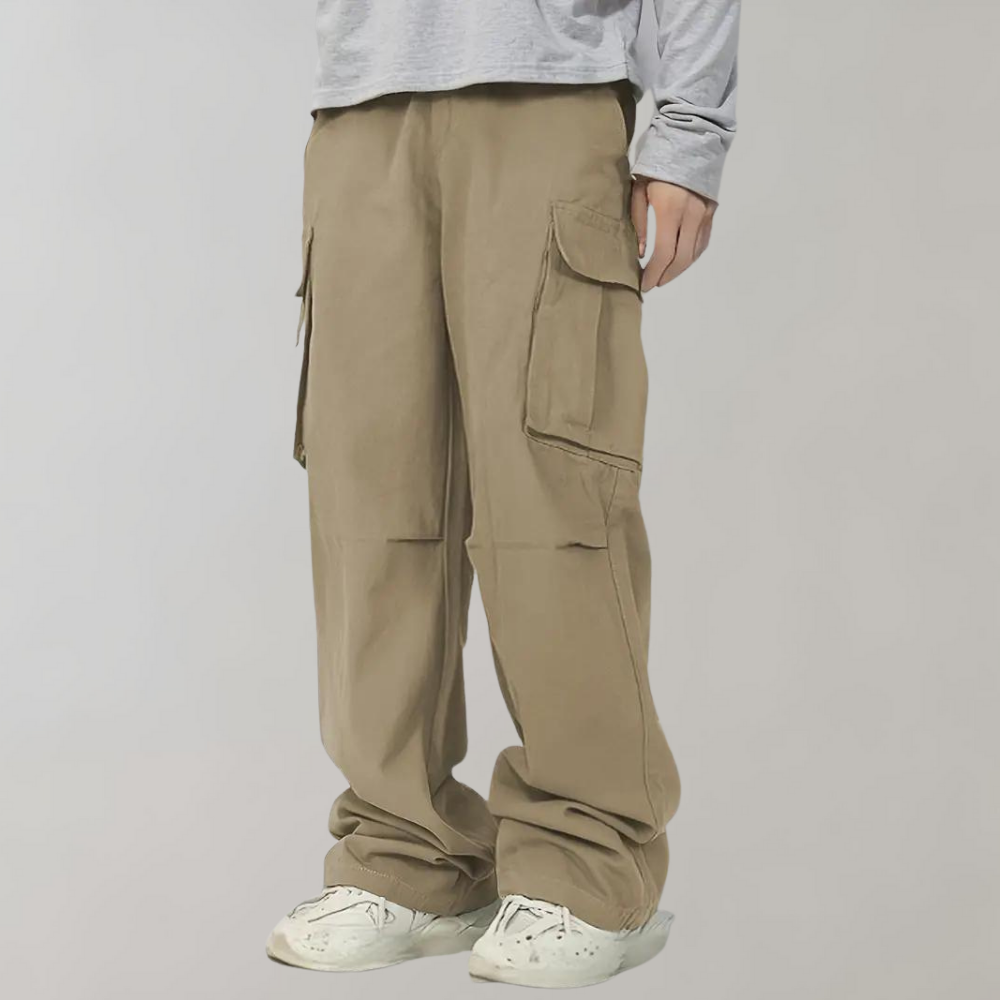 Asger - Stylische Cargohose für Herren mit geradem Bein