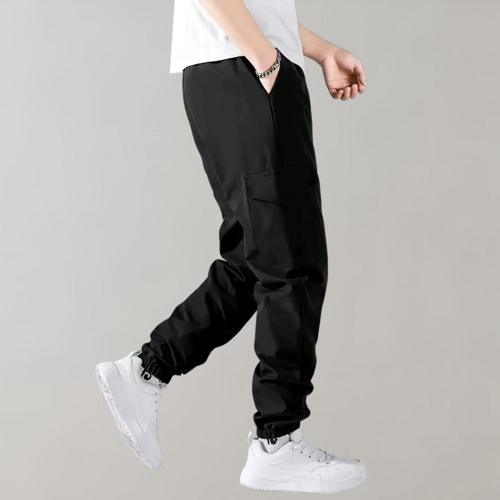 Falke - Stylische Herren Cargo-Hose mit verstellbarem Kordelzug