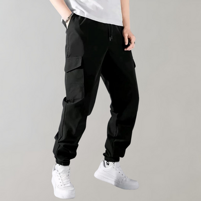 Falke - Stylische Herren Cargo-Hose mit verstellbarem Kordelzug