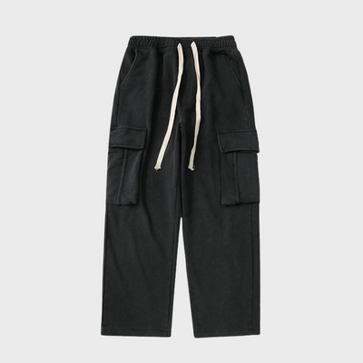 Tjalfe - Stylische Cargo-Hose aus Cord mit verstellbarem Kordelzug