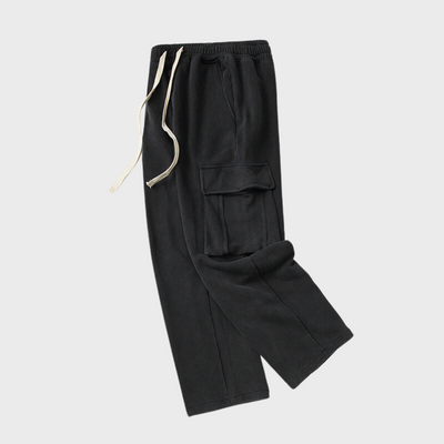 Tjalfe - Stylische Cargo-Hose aus Cord mit verstellbarem Kordelzug