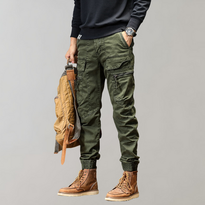Leif - Stylische Herren Cargo-Hose mit praktischen Klappentaschen