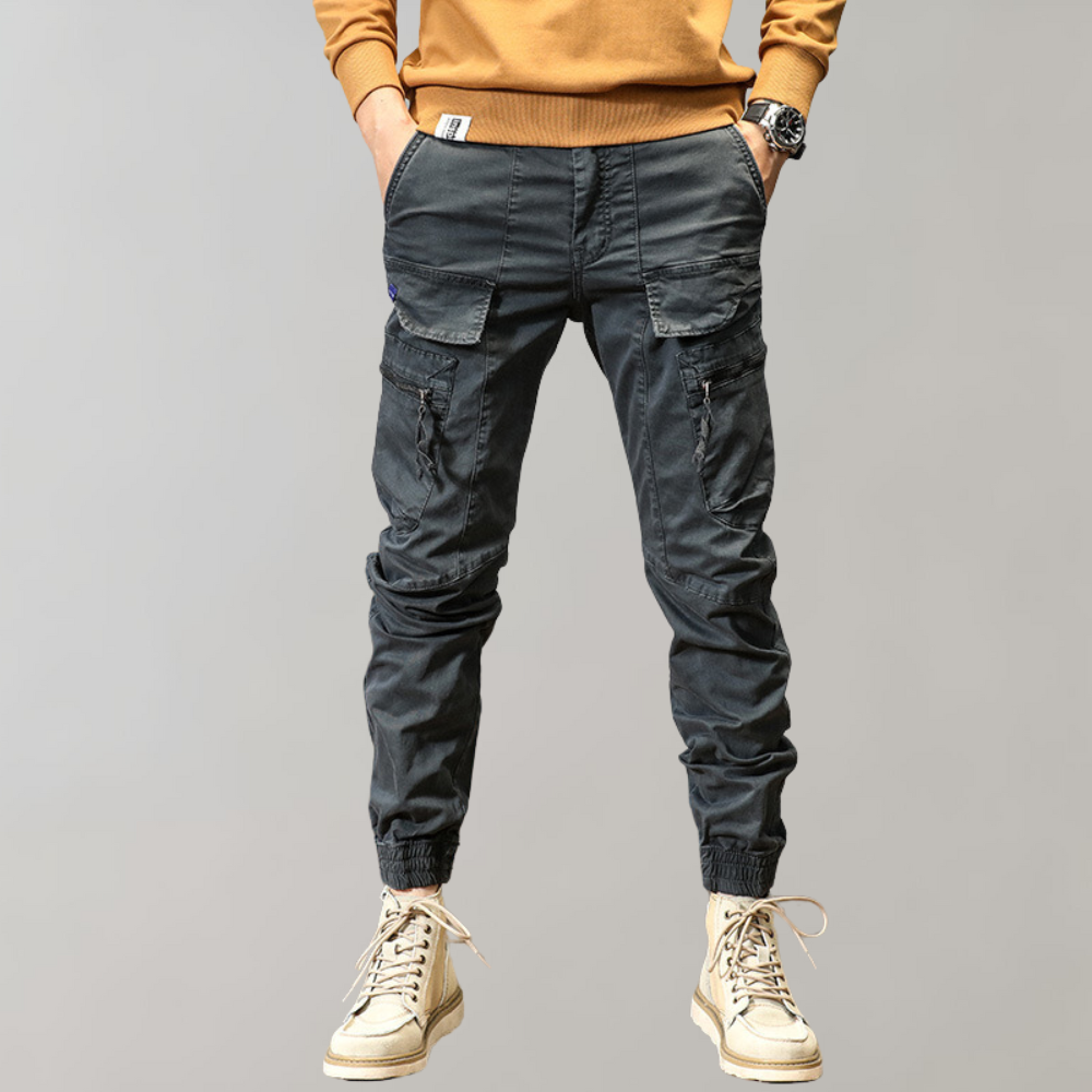 Leif - Stylische Herren Cargo-Hose mit praktischen Klappentaschen