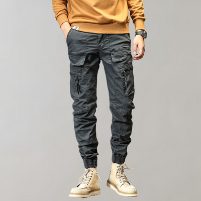 Leif - Stylische Herren Cargo-Hose mit praktischen Klappentaschen