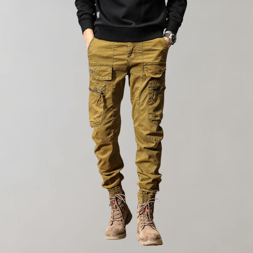Leif - Stylische Herren Cargo-Hose mit praktischen Klappentaschen
