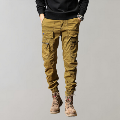 Leif - Stylische Herren Cargo-Hose mit praktischen Klappentaschen