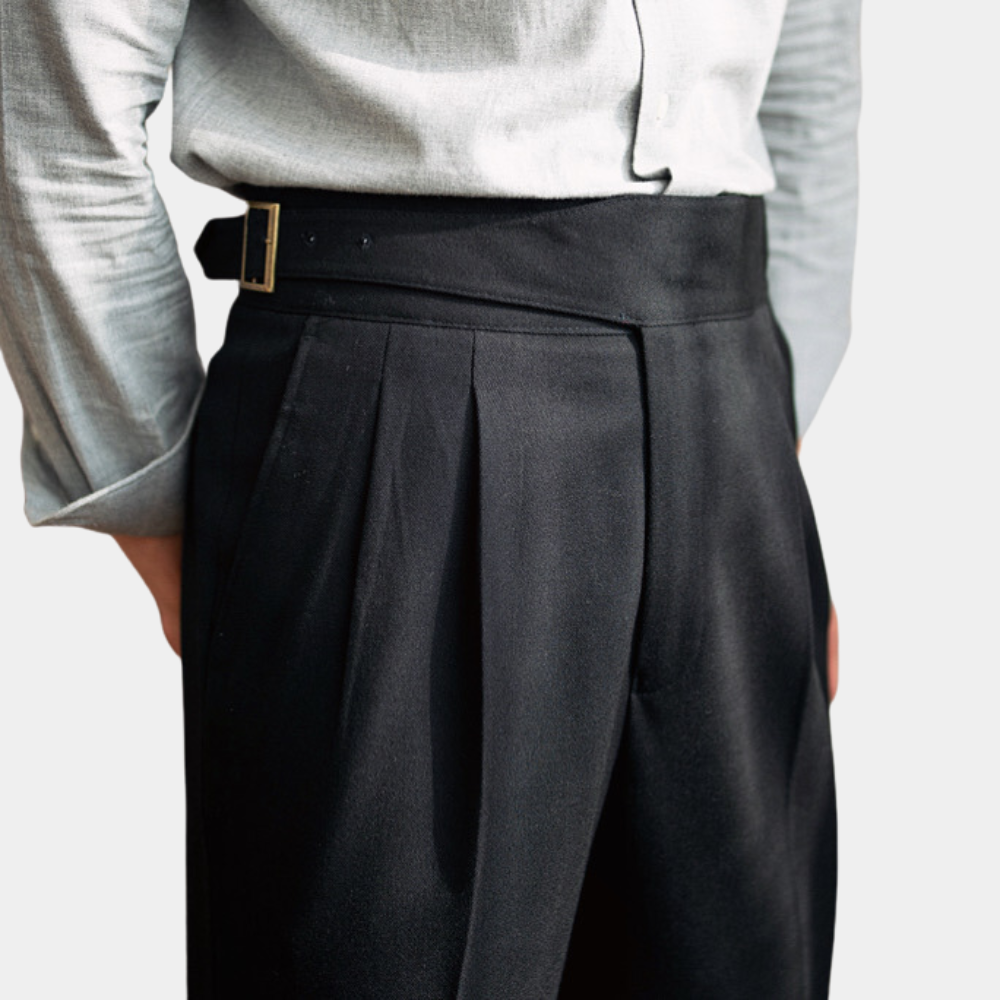 Elegante Herrenhosen mit Schnallen - Romeo Kollektion