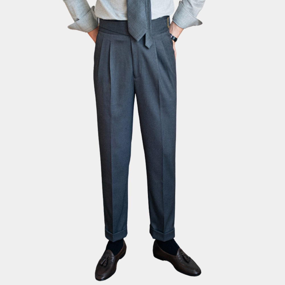 Elegante Herrenhosen mit Schnallen - Romeo Kollektion