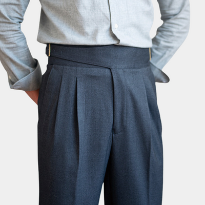 Elegante Herrenhosen mit Schnallen - Romeo Kollektion