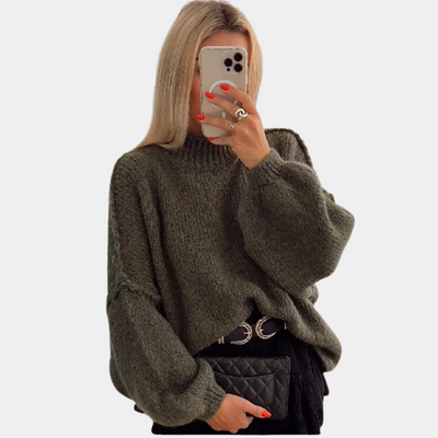 Viva - Stylischer Damenpullover in Übergröße