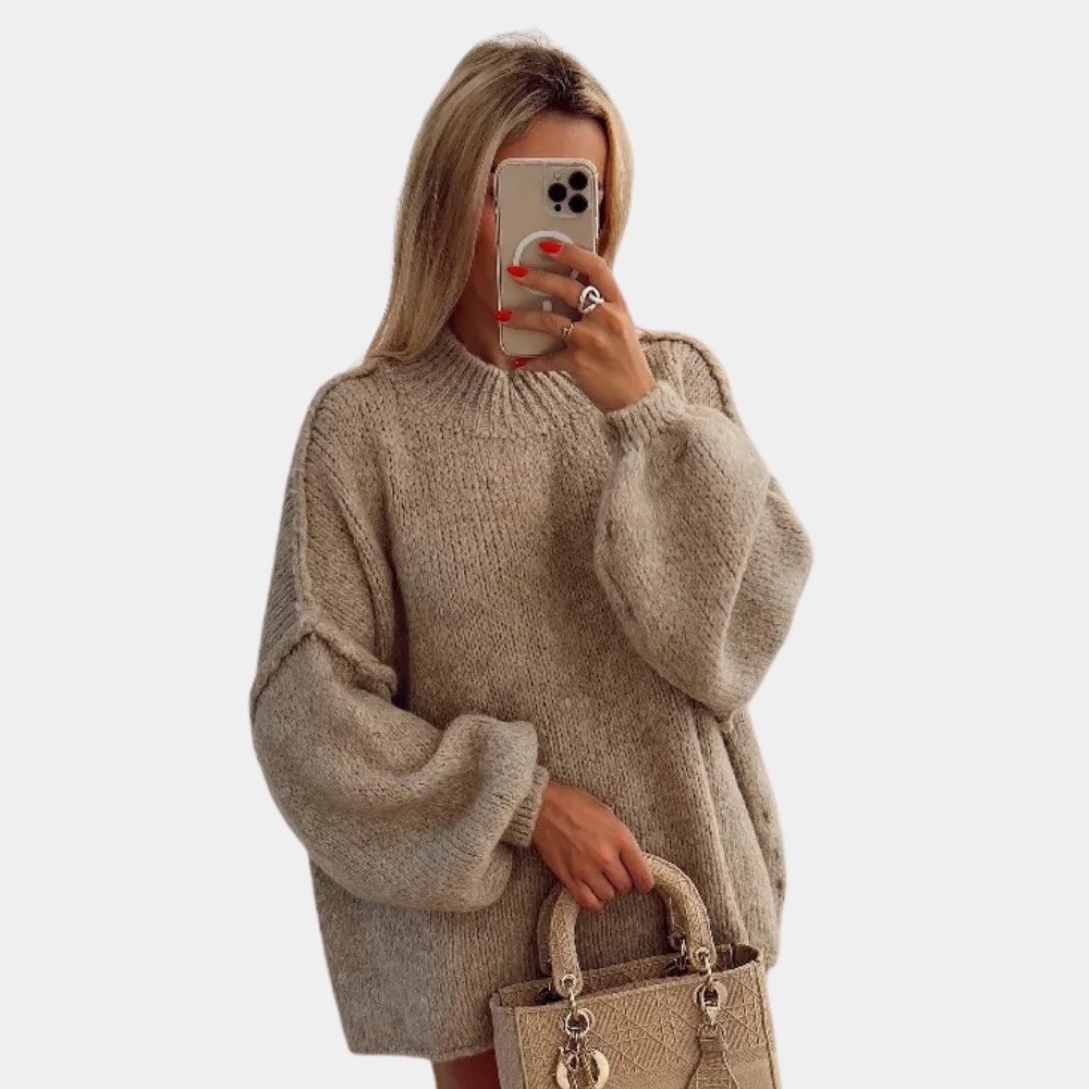 Viva - Stylischer Damenpullover in Übergröße