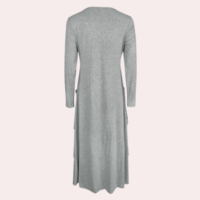 ABEBA - Elegantes langes Freizeitkleid für jeden Anlass
