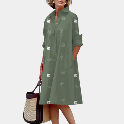 Anastasia - Schickes Hemdblusenkleid für Damen für einen raffinierten Look